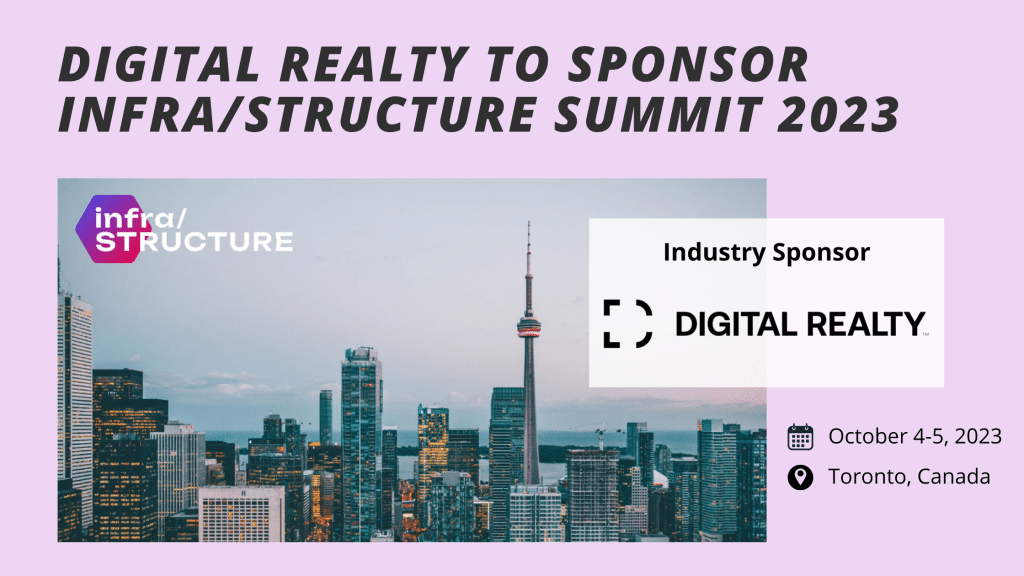 infraSTRUCTURE Summit 2023 Industry Sponsor Digital Realty