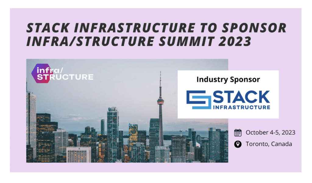 STACK Infrastructure to Sponsor infra:STRUCTURE Summit 2023