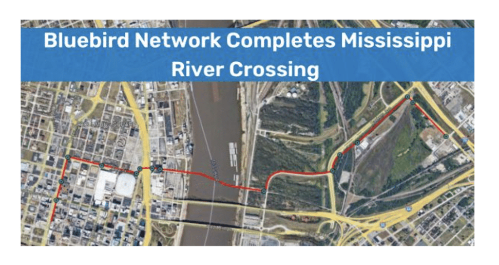 Bluebird Network's Completes Mississippi River Boring Project