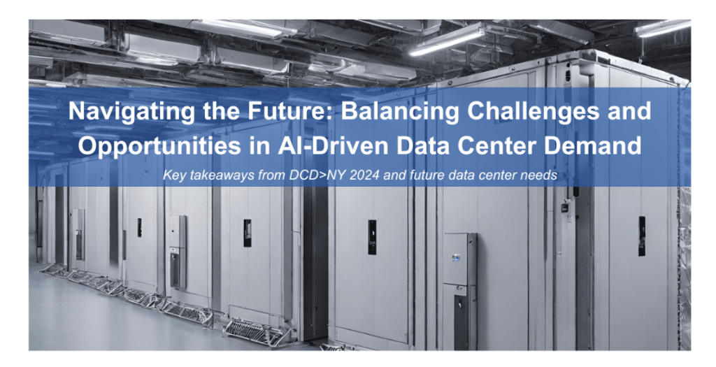 Navigating the Future: Balancing Challenges and Opportunities in AI-Driven Data Center Demand