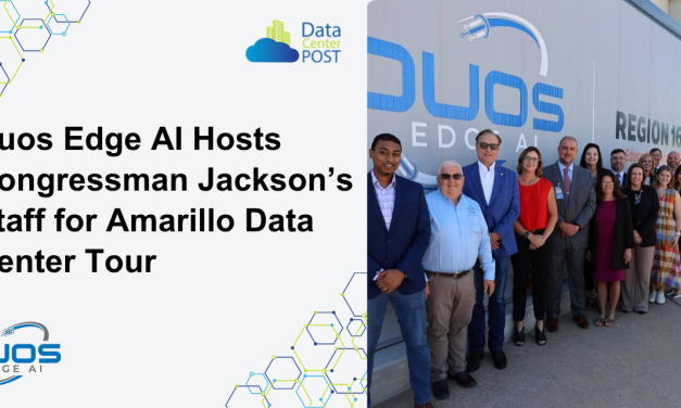 Duos Edge AI Hosts Congressman Jackson’s Staff for Amarillo Data Center Tour