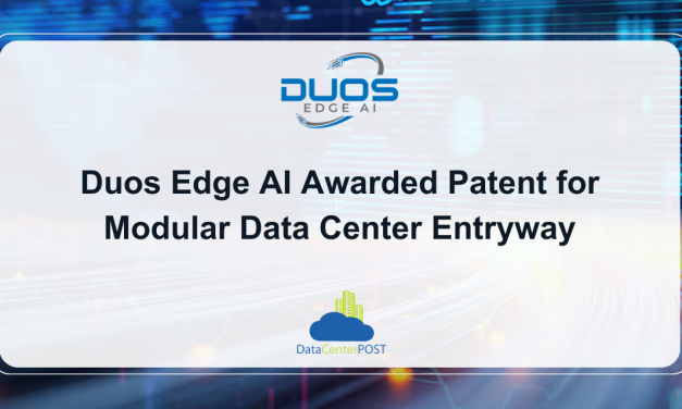 Duos Edge AI Awarded Patent for Modular Data Center Entryway