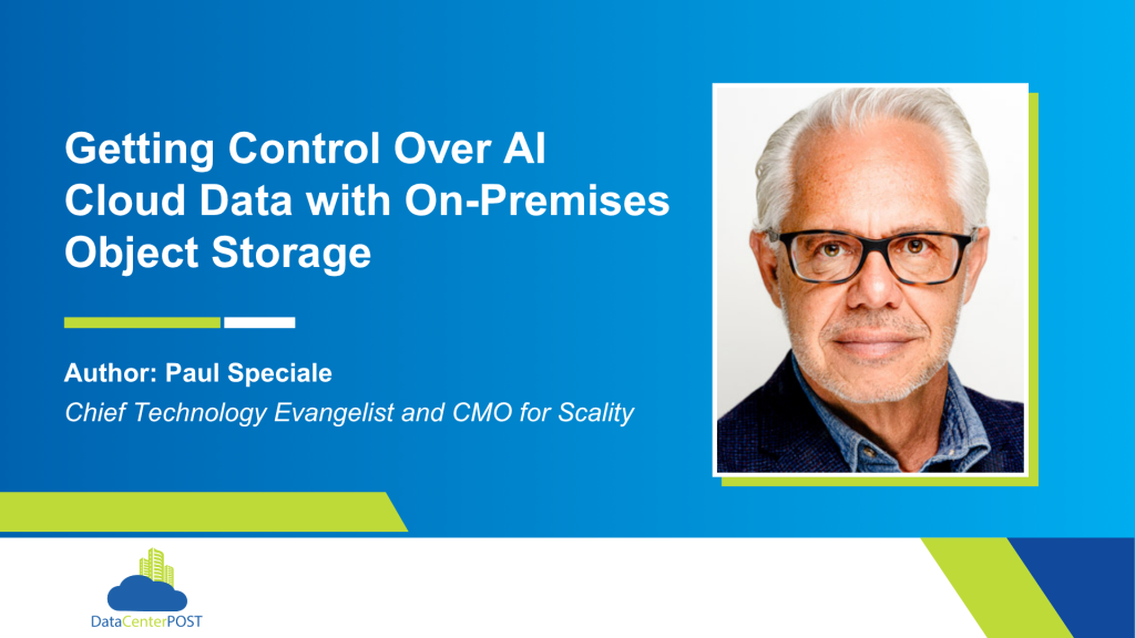 Getting Control Over AI Cloud Data with On-Premises Object Storage