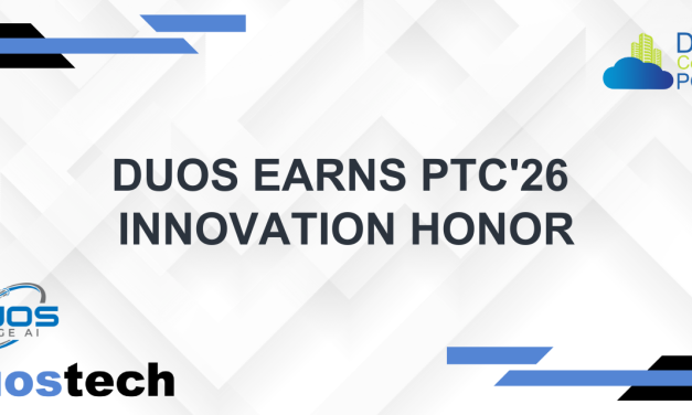 Duos Edge AI Earns PTC’26 Innovation Honor