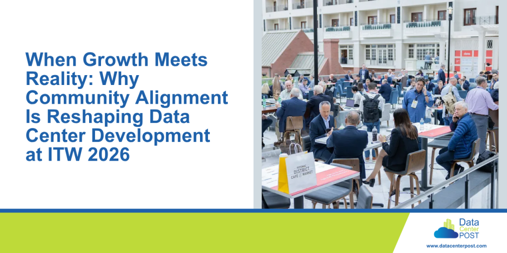 When Growth Meets Reality: Why Community Alignment Is Reshaping Data Center Development at ITW 2026: what it
