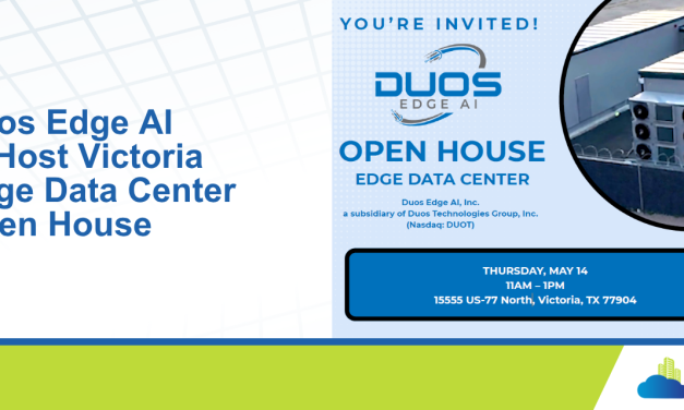 Duos Edge AI to Host Victoria Edge Data Center Open House
