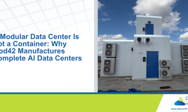 A Modular Data Center Is Not a Container: Why Mod42 Manufactures Complete AI Data Centers