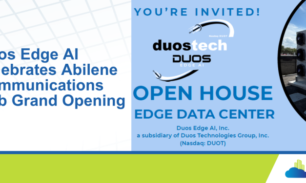 Duos Edge AI Celebrates Abilene Communications Hub Grand Opening